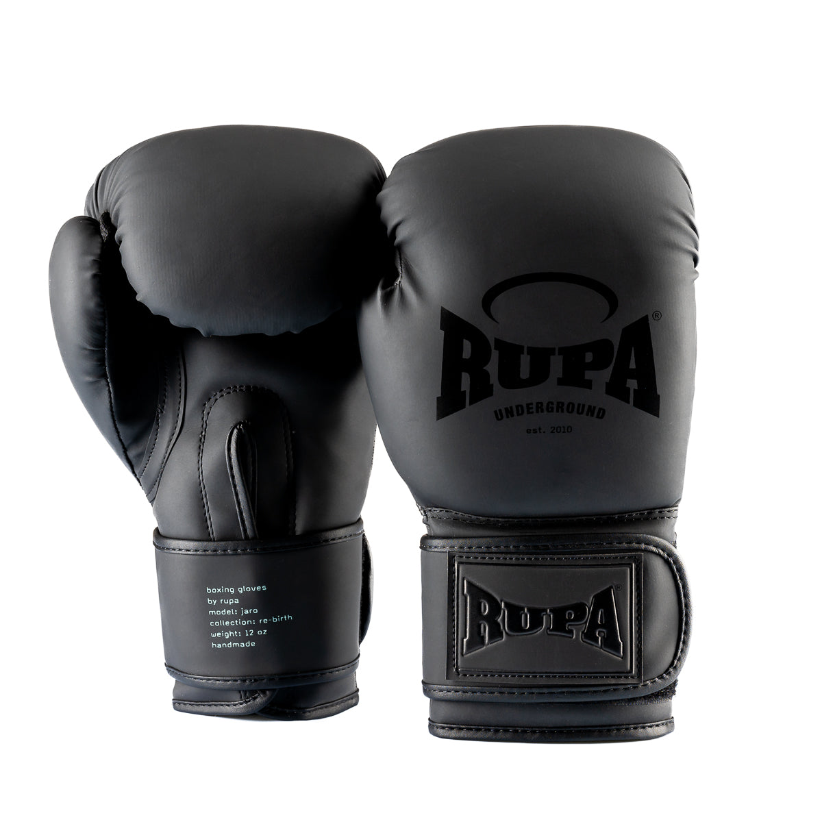 RUPA JARO I JET BLACK / BLACK I BOXING GLOVES