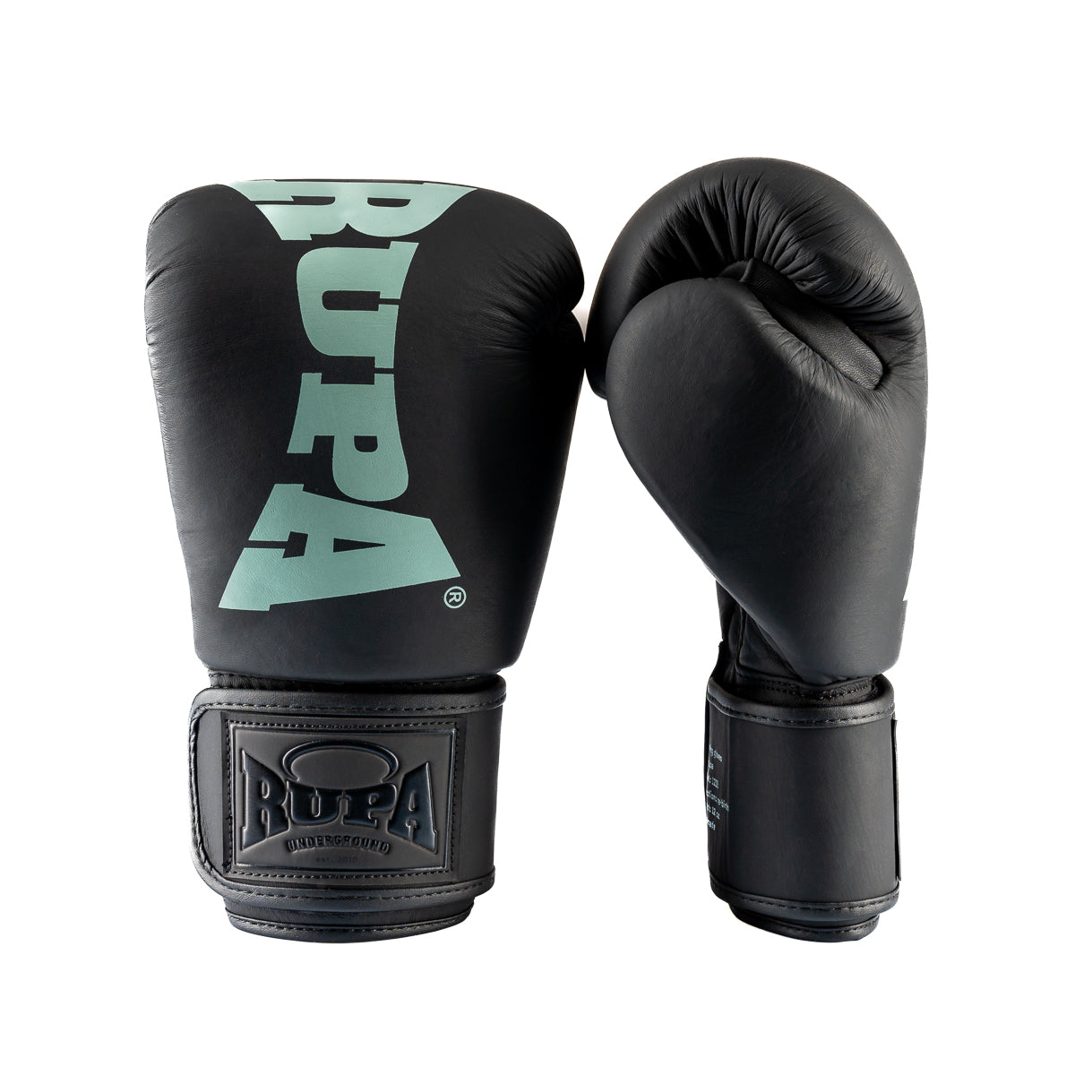 RUPA 1231 I Jet Black / Granite Mint I Boxing Gloves